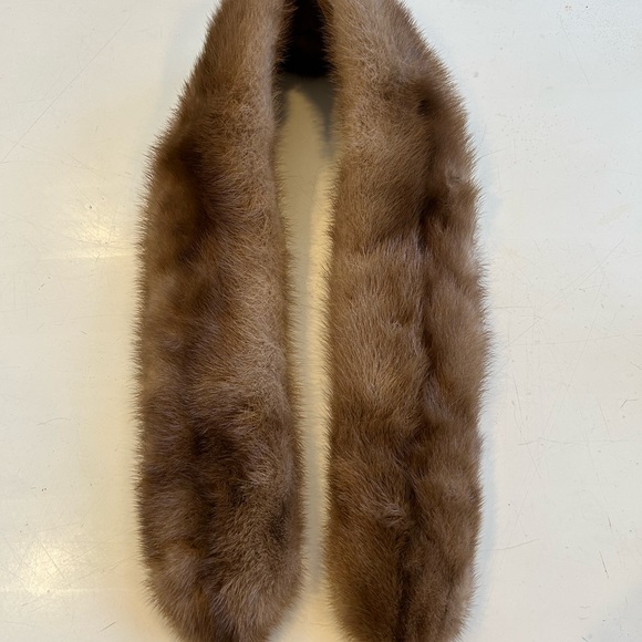 Faux Fur Neck Piece - Brown - Vintage - Medium - Picture 2 of 10